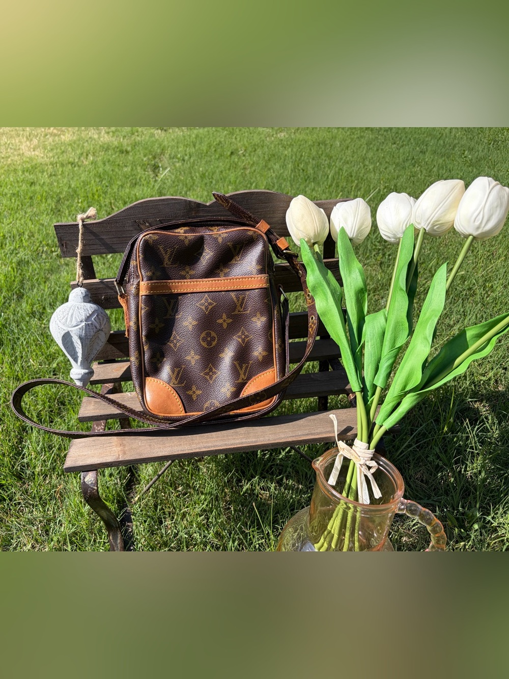 Authentic Louis Vuitton Danube Bag Made in France - Picture 2 of 16